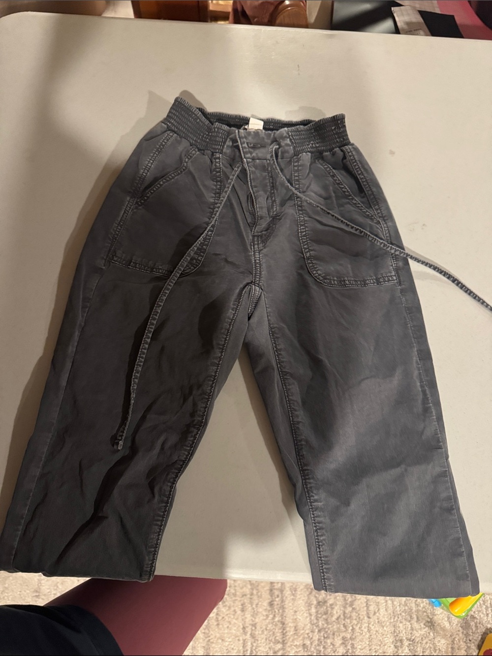 American Eagle Outfitters Charcoal Gray Utility Jogger Pants